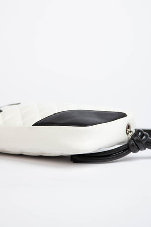 2000s Chanel Rue Cambon White Shoulder Bag