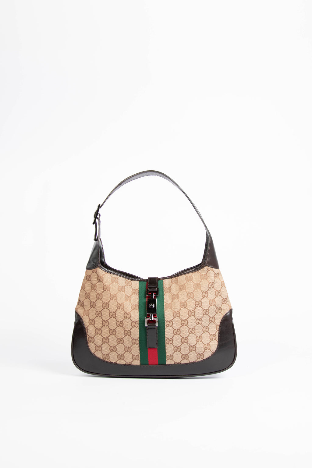 Vintage Gucci Classic GG Monogram Jackie Bag