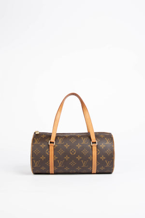 2000s Louis Vuitton Monogram Papillon 26cm Shoulder Bag