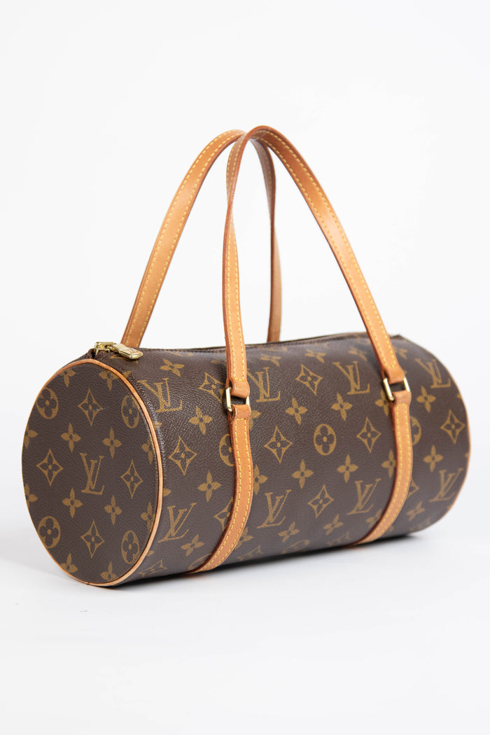 2000s Louis Vuitton Monogram Papillon 26cm Shoulder Bag