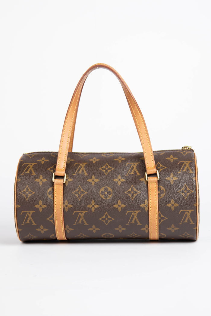 2000s Louis Vuitton Monogram Papillon 26cm Shoulder Bag
