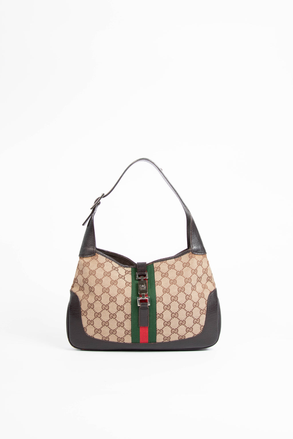 Vintage Gucci Classic GG Monogram Jackie Bag