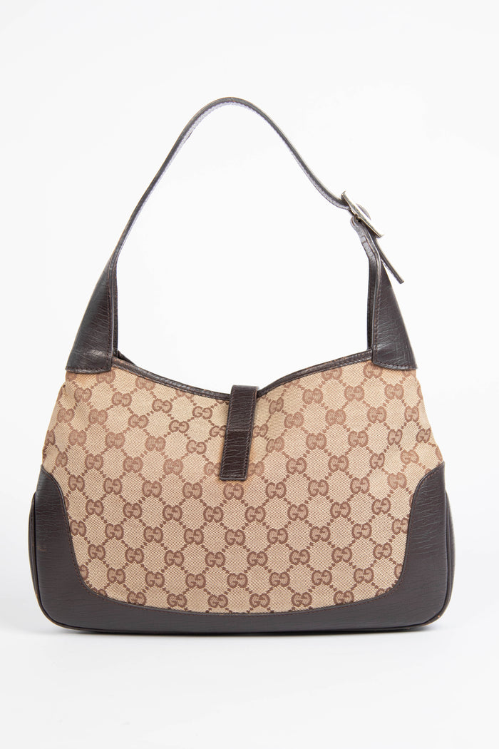 Vintage Gucci Classic GG Monogram Jackie Bag