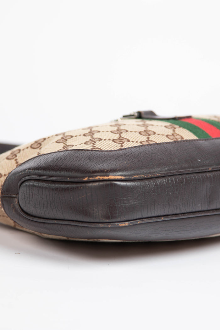 Vintage Gucci Classic GG Monogram Jackie Bag