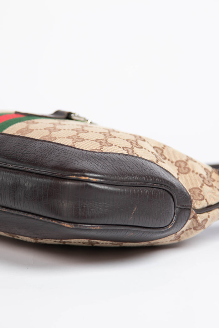 Vintage Gucci Classic GG Monogram Jackie Bag