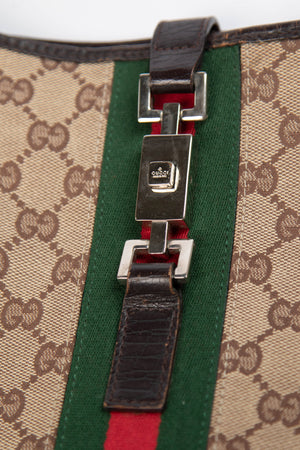 Vintage Gucci Classic GG Monogram Jackie Bag