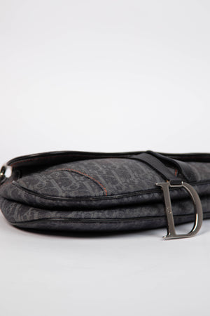 Vintage Christian Dior Flight Collection Saddle Bag