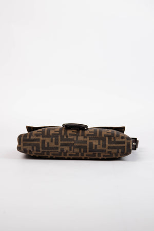 90s Fendi Zucca Baguette Monogram Shoulder Bag