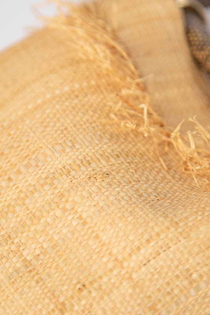 Vintage Fendi Wicker Small Bucket Bag
