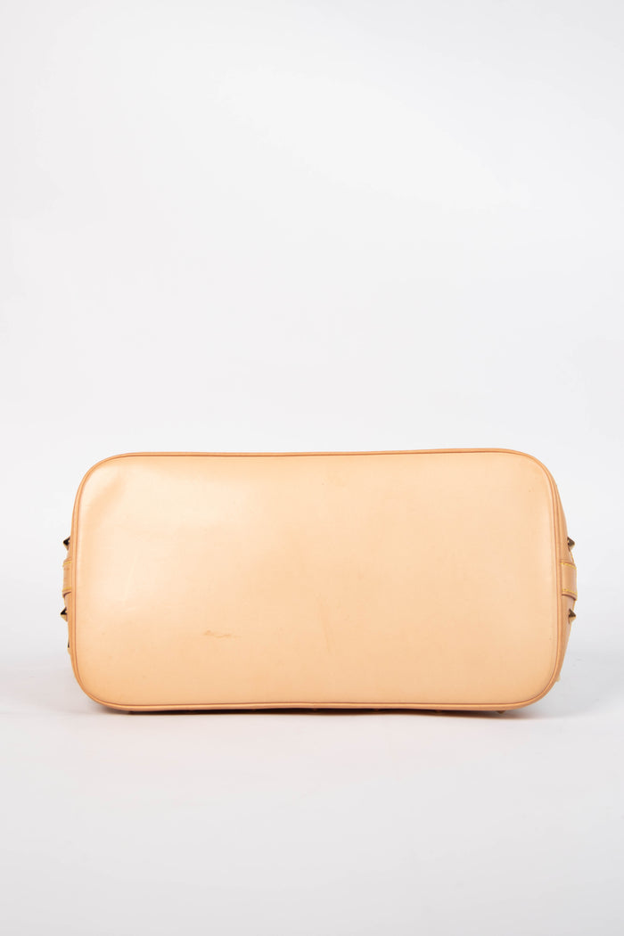 Vintage Louis Vuitton x Takashi Murakami White Monogram Alma PM