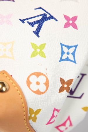 2000s Louis Vuitton x Takashi Murakami Multicolour Monogram Audra Top Handle Bag