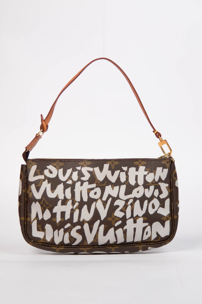 RARE Louis Vuitton x Stephen Sprouse Graffiti Pochette Accessoires