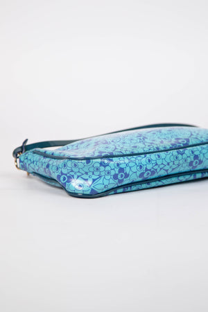 RARE Louis Vuitton x Takashi Murakami Vernis Cosmic Blossom Pochette Accessoires