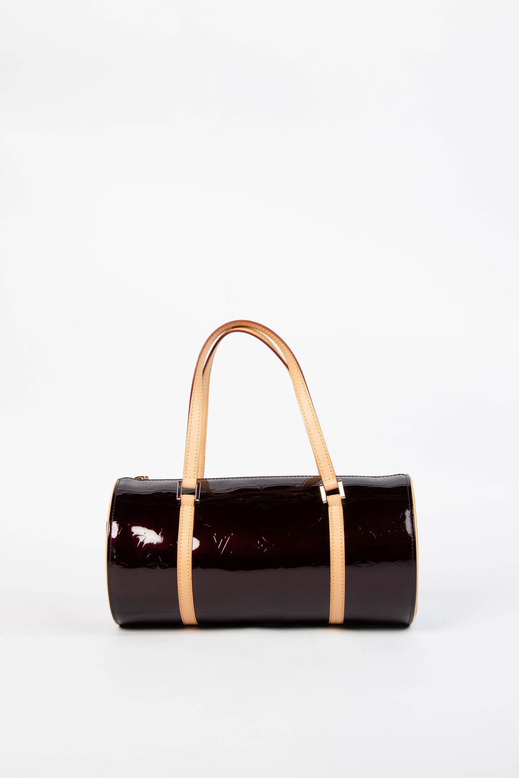 2000s Louis Vuitton Vernis Bedford Oxblood Papillon 30cm