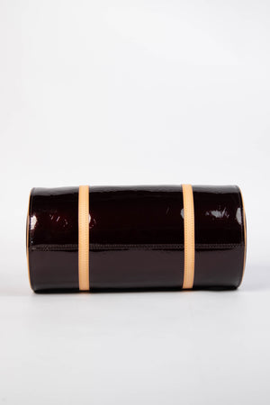 2000s Louis Vuitton Vernis Bedford Oxblood Papillon 30cm