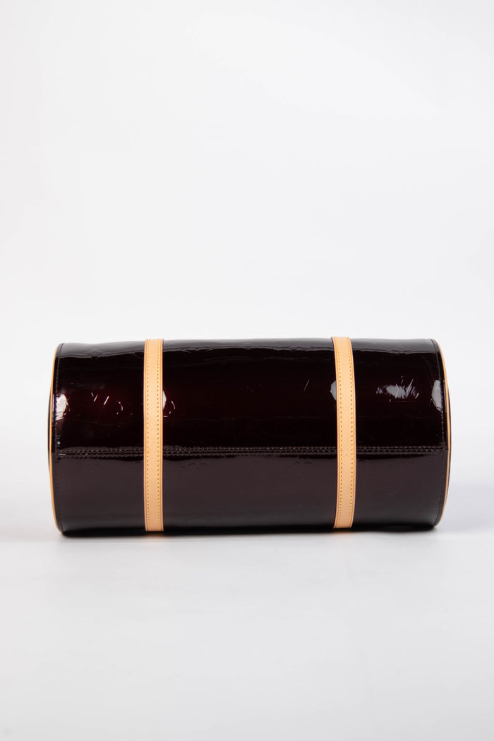 2000s Louis Vuitton Vernis Bedford Oxblood Papillon 30cm
