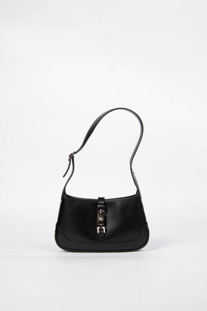Vintage Gucci Black Leather Mini Jackie Bag