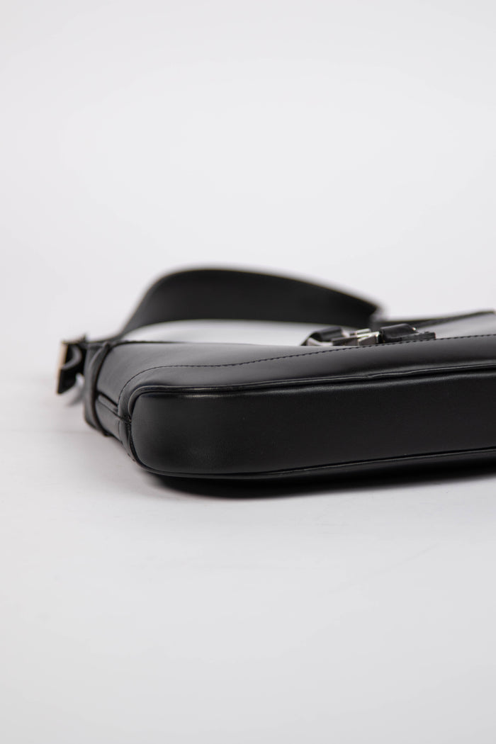 Vintage Gucci Black Leather Mini Jackie Bag
