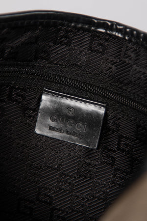 Vintage Gucci Canvas Jackie Shoulder Bag