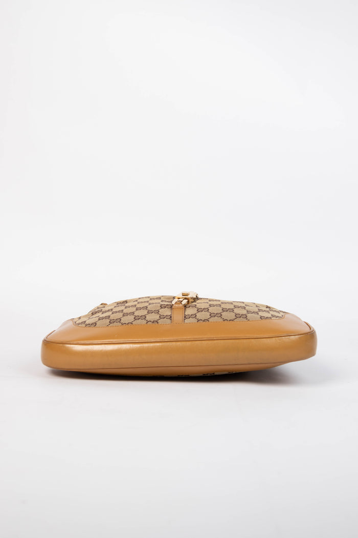 2000s Gucci Monogram Jackie Shoulder Bag