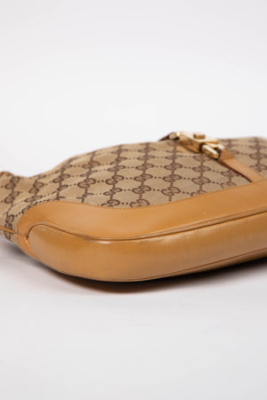 2000s Gucci Monogram Jackie Shoulder Bag