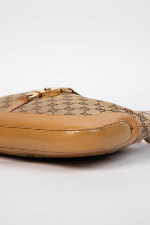 2000s Gucci Monogram Jackie Shoulder Bag