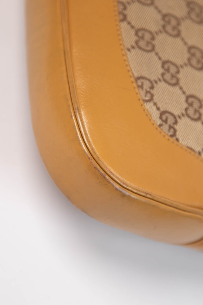 2000s Gucci Monogram Jackie Shoulder Bag