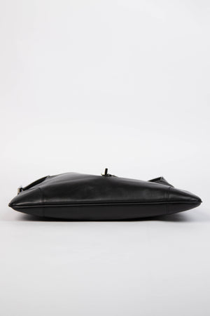 Vintage Gucci Black Leather Kandinsky Jackie Bag