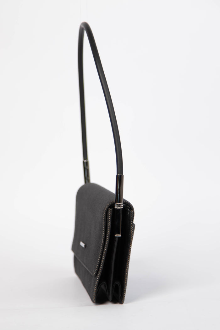 Vintage Gucci Small Denim Shoulder Bag