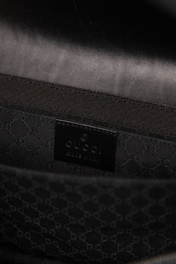 Vintage Gucci Small Denim Shoulder Bag