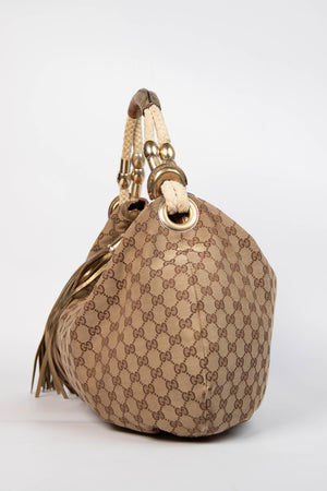 Vintage Gucci Monogram Acapulco Hobo Bag