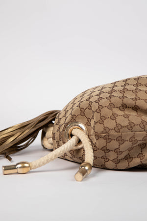 Vintage Gucci Monogram Acapulco Hobo Bag