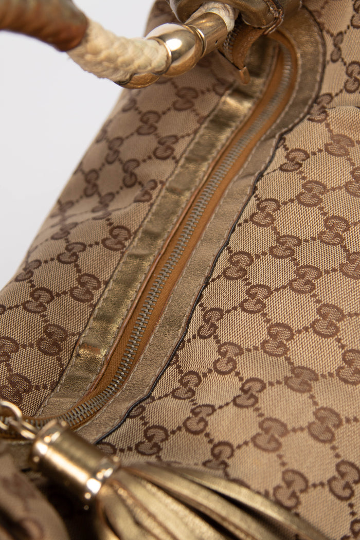 Vintage Gucci Monogram Acapulco Hobo Bag