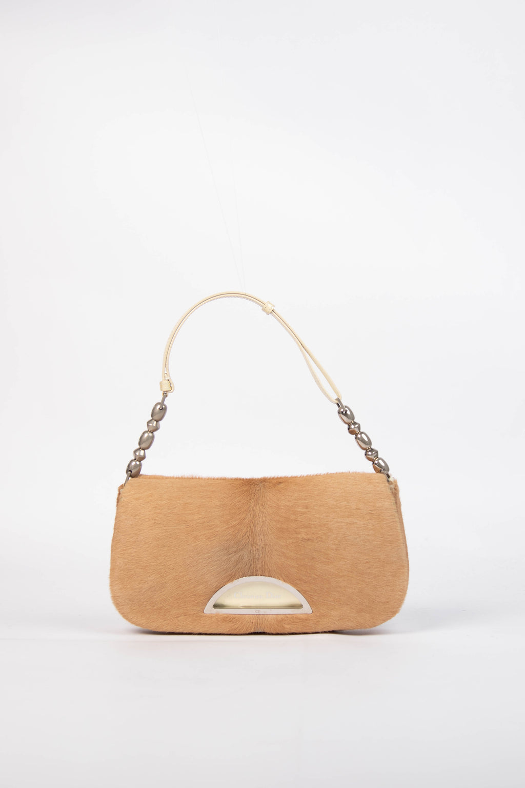RARE Christian Dior Pony Hair Malice Shoulder Bag