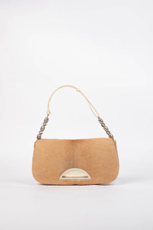 RARE Christian Dior Pony Hair Malice Shoulder Bag