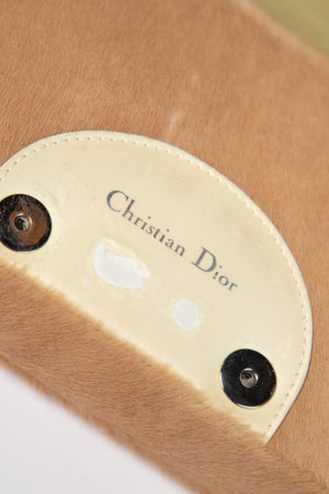 RARE Christian Dior Pony Hair Malice Shoulder Bag