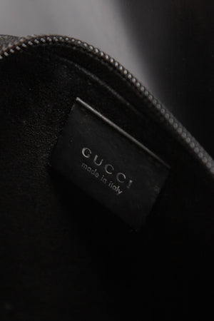 Vintage Gucci Tom Ford Black Metal Ring Shoulder Bag