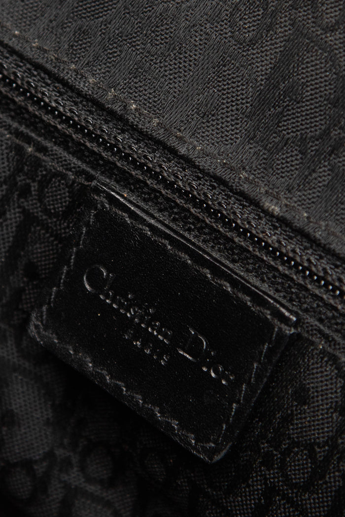 SUPER RARE Christian Dior Galliano Black Bondage Shoulder Bag