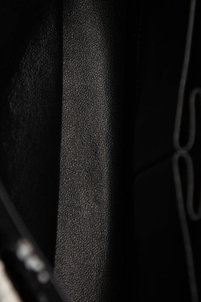 2020 Chanel Black and White Tweed Medium Double Flap Shoulder Bag