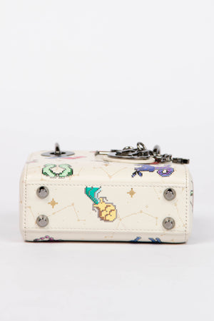 RARE 2024 Christian Dior Zodiac Pixel Micro Lady Dior