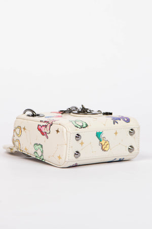 RARE 2024 Christian Dior Zodiac Pixel Micro Lady Dior