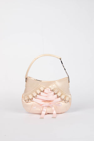 RARE Christian Dior John Galliano Mini Ballerina Corset Top Handle Bag