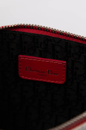 RARE 2000s Christian Dior Hardcore Piercing Saddle Bag