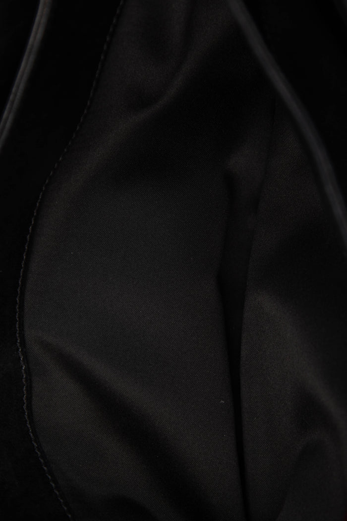 2010s Chanel Black Patent Leather Camellia Flap Bag