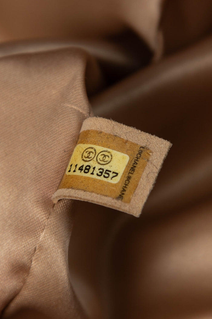 2000s Chanel Burgundy Patent Leather CC Flap Shoulder Bag