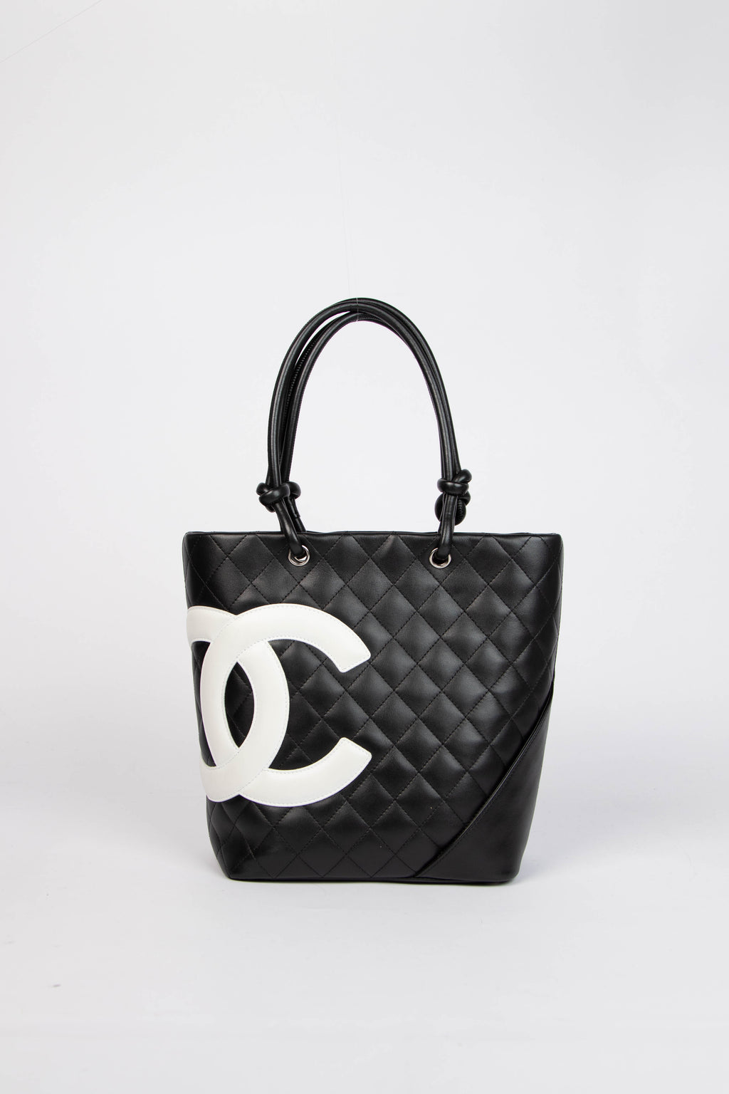2000s Chanel Black Rue Cambon Bucket Bag