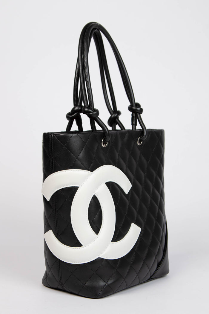 2000s Chanel Black Rue Cambon Bucket Bag