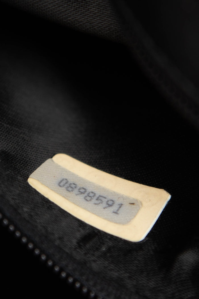 80s Chanel Black Lambskin Small Top Handle Bag