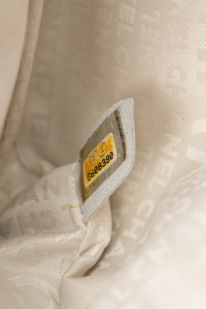 2000s Chanel Patent Leather Diagonal East West Chocolate Bar Flap Bag