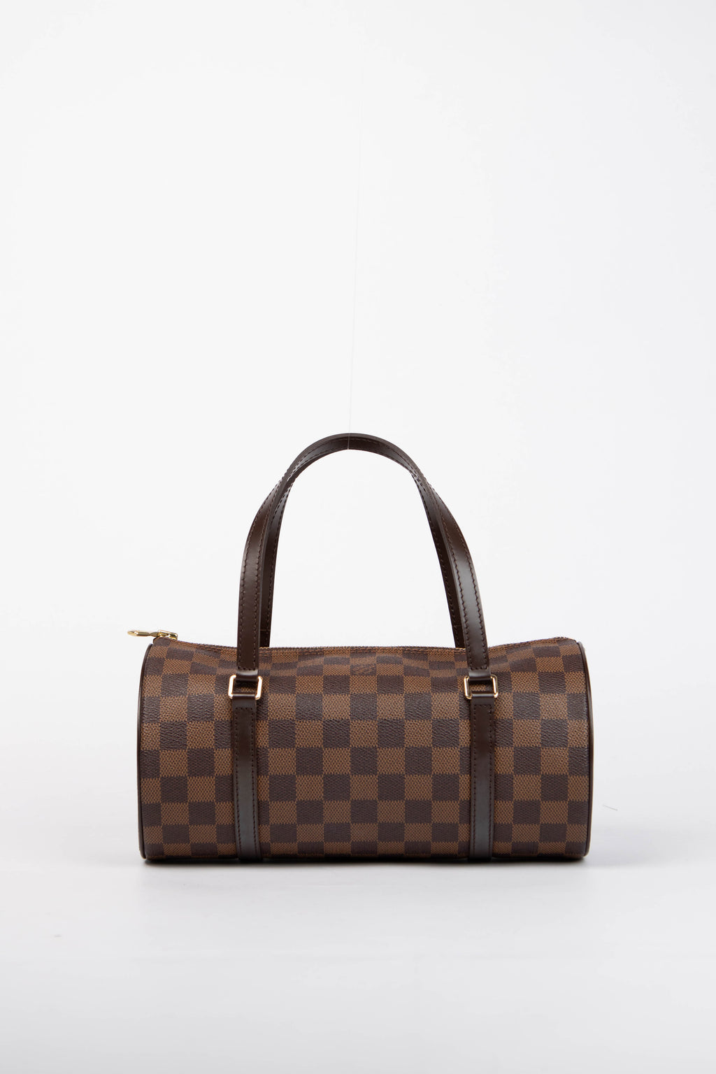 2000s Louis Vuitton Damier Ebene Papillon 26cm Shoulder Bag